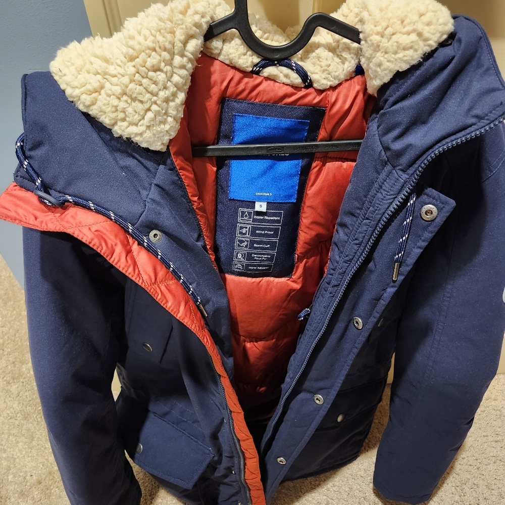 Jack & Jones Navy Parka